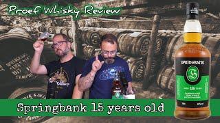 Springbank 15 years old [Proef Whisky Review] (NL)