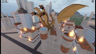 Roblox - Kaiju Universe [King Ghidorah Showa] - Showcase