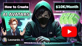 Make Professional YouTube Avatars | $10K/Month Leonardo AI Guide