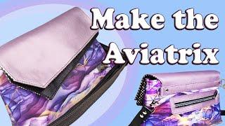 How to- Sewing Tutorial for the 'Aviatrix' Crossbody Bag by Pin It Up Patterns