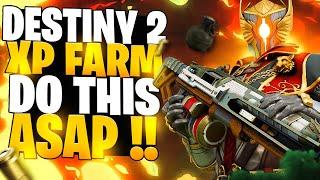 *NEW* SOLO XP Farm - FASTEST Weapon Level Farm! *EASY* in The Final Shape - Destiny 2