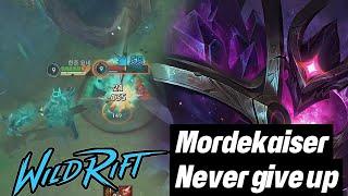 Wild rift never give up - mordekaiser vs jayce baron lane season 15