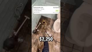 How Much Profit Did I Make On This Drain Cleaning Job? #money #hustle #nyc #plumbing #viral