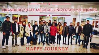 1ST YEAR MBBS STUDENTS FLYING TO RUSSIA | ORENBURG STATE MEDICAL UNIVERSITY | DELHI-MOSCOW-ORENBURG.