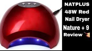 NATPLUS 48W  Red Nail Dryer Review 