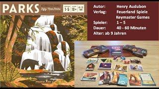 Parks - Rezension - Spielausschnitte - Fazit