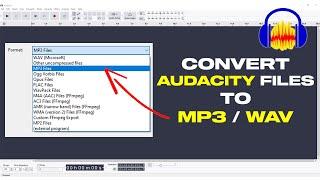 How To Convert Audacity Files To MP3 Or Any Other Audio Format