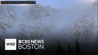 Mount Washington avalanche caught on camera