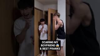 Scaring my Boyfriend  Best Pranks of Joshy & Hai  #gay #couple #prank #bl