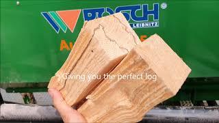 Perfect firewood with Posch AutoSplit (links in description)