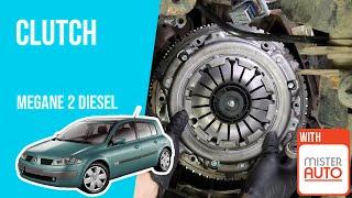 How to replace the Clutch Kit Megane mk2 1.5 dCi 