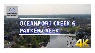 Oceanport Creek & Parker's Creek | Oceanport, NJ | 4K Drone Footage