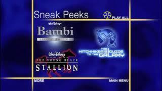 Sneak Peeks DVD Menu 2004