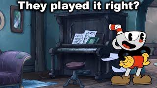 They Animated the Piano Correctly? (The Cuphead Show)