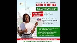 Study in The USA