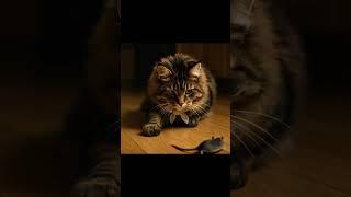 Cat vs. Mouse: The showdown that never happened.