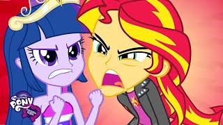 Equestria Girls | The Elements of Harmony Defeat Sunset Shimmer | MLP EG Movie