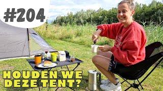 #204 HOE BEVALT DEZE TENT I Camping Kallumaan - Netl Kraggenburg