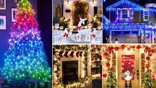 +100 CHRISTMAS DECOR IDEAS 2024 - CHRISTMAS LIGHTS DECORATION IDEAS 2024 - CHRISTMAS TRENDS 2024 