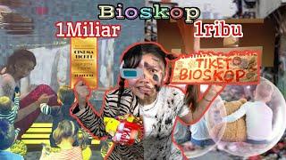 BORONG BIOSKOP KAYA VS MISKIN! Ngumpetin Permen, di dalam Kolam renang ada Bioskop