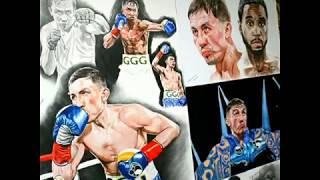 Gennady GGG Golovkin Artist Sabyrzhan Tulepkereyev 2017