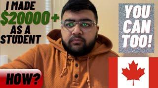 MAKE EXTRA MONEY AS A STUDENT IN CANADA || NEERAJ CANADA