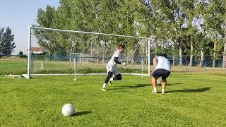 Goalkeeper training Guteša Ivan i Stanojević Mateja