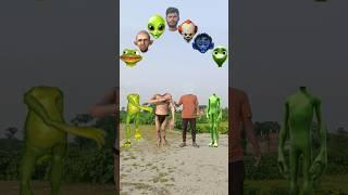 Domi to cosita alien,, dancing jokar,, frogs & cute bro corect head matching game  #trending #funn