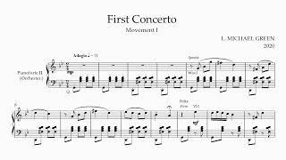 Concertino for Piano and Orchestra (Original Composition)