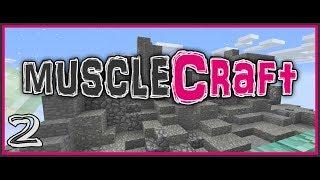 MuscleCraft S2 - Ep. 2 - Going Swimming! - Modded Minecraft