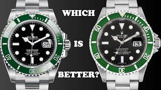 New Rolex SUBMARINER Starbucks 126610LV VS Kermit 16610LV