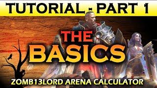 Raid: Shadow Legends | Arena Calculator Tutorial - Part 1, The Basics