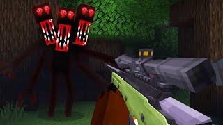 Hunting Down EVERY Dweller in Minecraft Using Guns