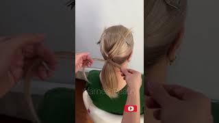 Get a Red Carpet Updo with This Easy Flip Trick!"Elegant Updo in 1-2-3! No Skills Needed!