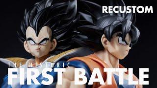 Recustom : The Historic First Battle (Goku & Vegeta custom head) - Review