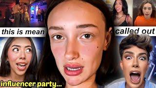 This influencer party was MESSY...(this is so bad)