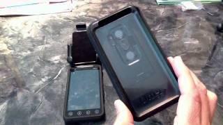 EVO 3D Platinum versus Otter Box case review