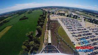 HYPERION Mega Coaster ^^ POV ^^ Premier Test - Energylandia Amusement Park Poland