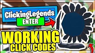 ALL *NEW* SECRET OP WORKING CODES! Roblox Clicking Legends