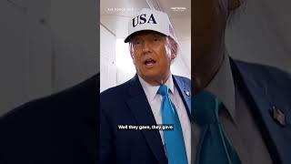 Trump responds to back-and-forth strikes between Russia and Ukraine