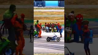 Spiderman Win Ramp Challenge  (PART-3) #shorts