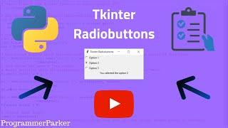 Tkinter Radiobuttons | Python Tutorial