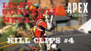 Apex legends KILL CLIPS #4 light ammo still META? xbox gameplay squad clutch kills