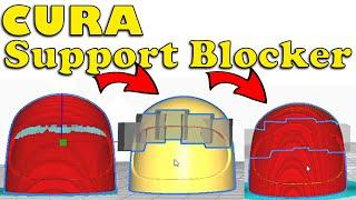 Cura Support Blocker - Tutorial