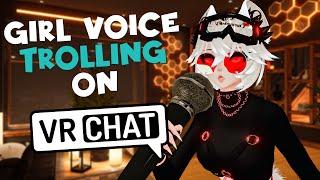 "Time To GOOO!" | Girl Voice Trolling On VRChat