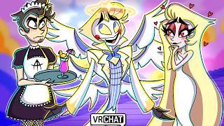 Lucifer Becomes TALL KING OF HEAVEN in Hazbin Hotel VRChat