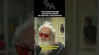 Rick Rubin provides advice on creaya masterpiece #art #rickrubin