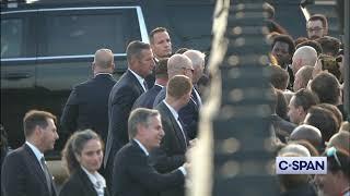 Before departing Germany, Pres. Biden works airport crowd saying farewell - FULL VIDEO (10-18-2024)