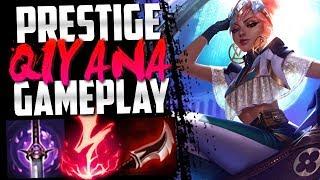 Prestige True Damage Qiyana Skin Challenger Gameplay