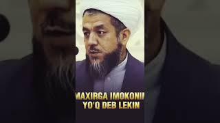 Mahrga imkonim yo‘q deb lekin...